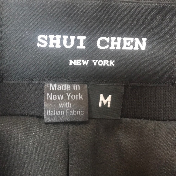 NWT Shui Chen Wool & Leather Vest - Picture 6 of 8